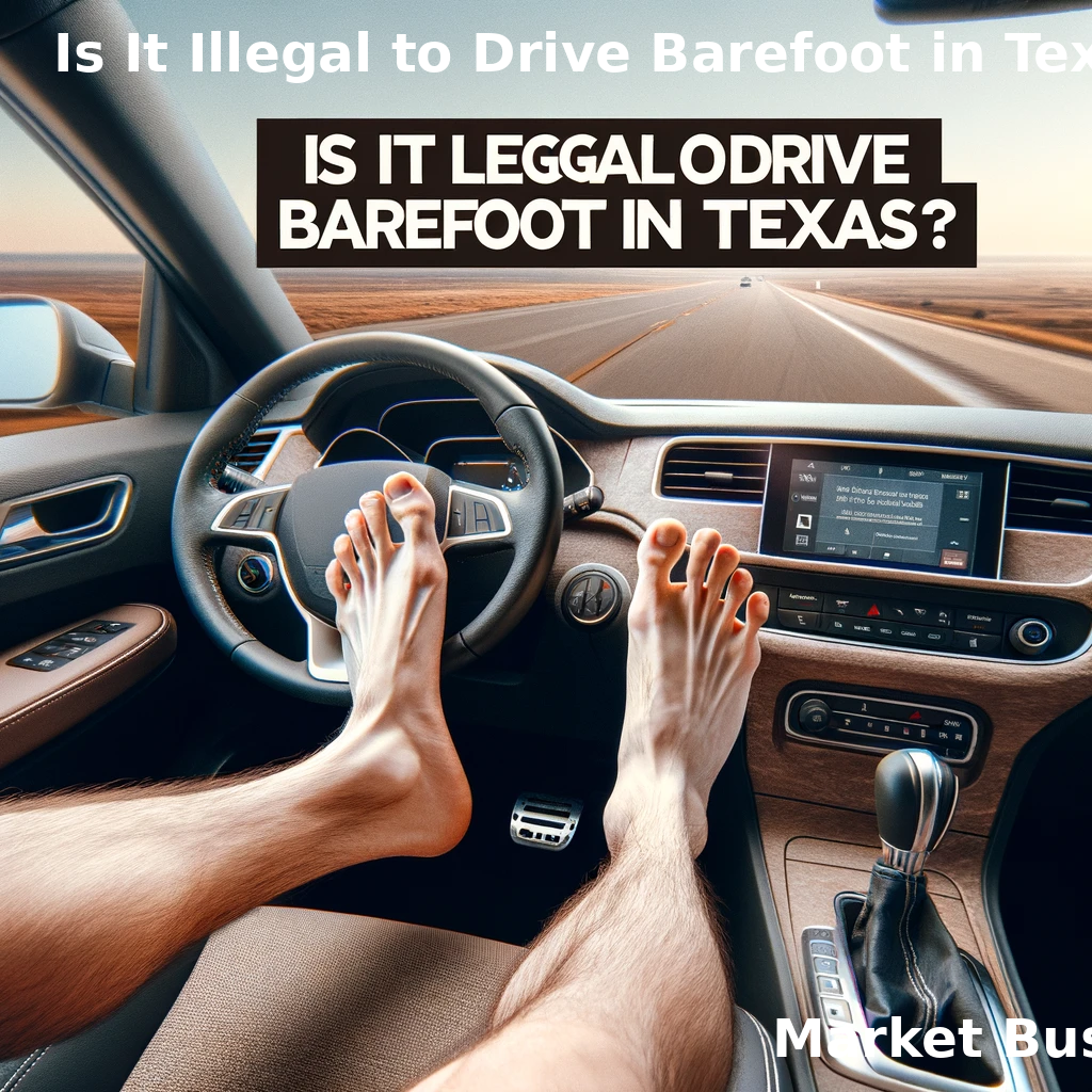 Is It Illegal to Drive Barefoot in Texas