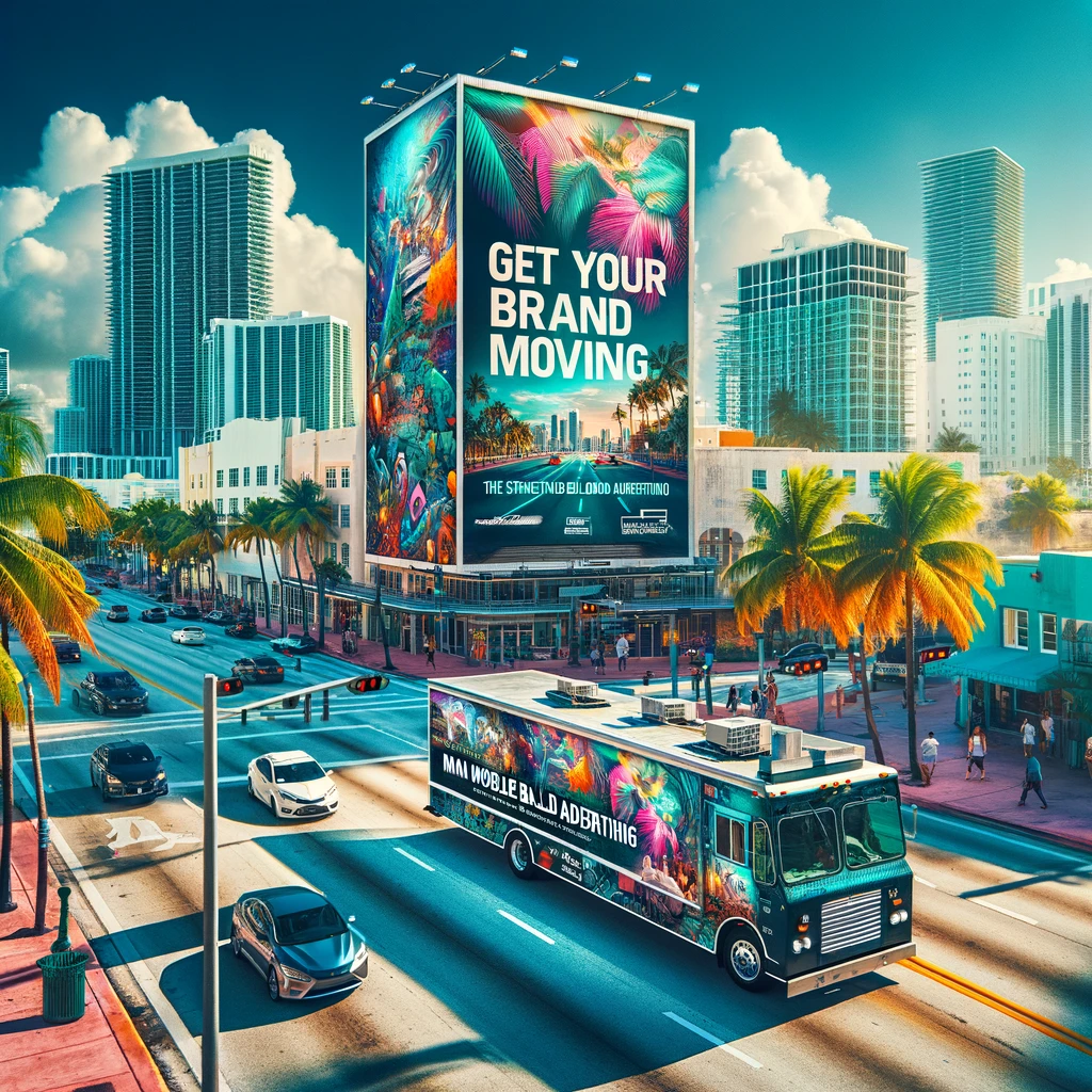 Edge of Miami Mobile Billboard Advertising
