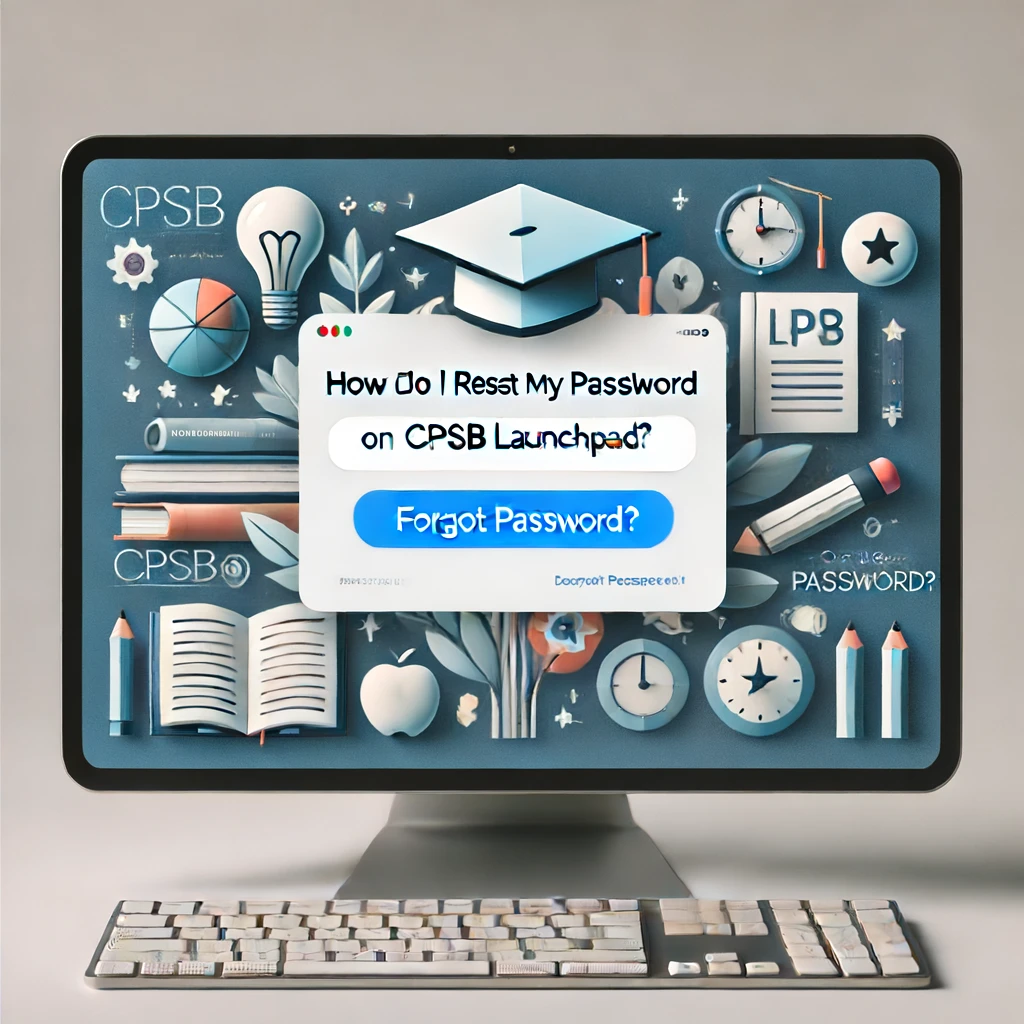 How Do I Reset My Password on CPSB Launchpad?